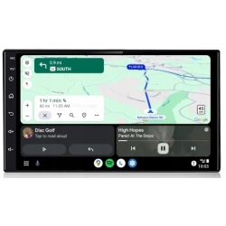 RADIO 2 DIN ANDROID AUTO BLUETOOTH CARPLAY VOLVO XC70 S60 V70 PO ZWROCIE