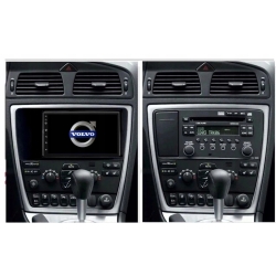 ZESTAW MONTAŻOWY RADIA 2DIN – VOLVO XC70 / S60 / V70 (2005–2009) PO ZWROCIE