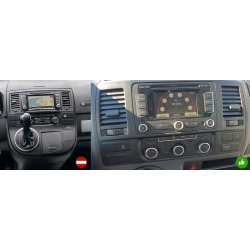 RADIO NAWIGACJA ANDROID VW TRANSPORTER T5 2003-2015 CARPLAY 6/128GB PO ZWROCIE