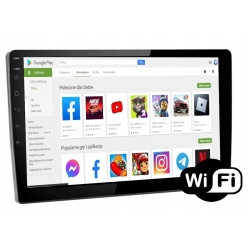 RADIO NAWIGACJA 10 CALI GPS ANDROID AUTO CARPLAY WIFI USB 2GB 64GB KAMERA PO ZWROCIE