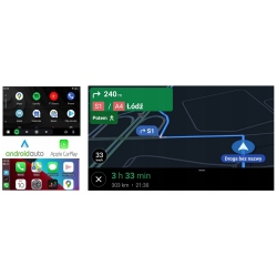 RADIO NAWIGACJA CARPLAY GPS TOYOTA RAV4 II COROLLA E12 YARIS AVENSIS 2/64GB PO ZWROCIE