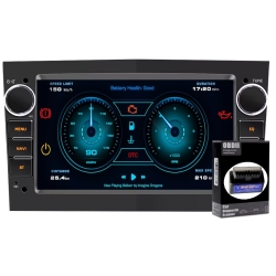 RADIO NAWIGACJA GPS OPEL CORSA D 2006-2014 USB WIFI BT CARPLAY 2/64GB PO ZWROCIE